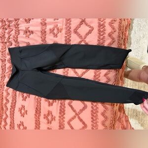 Black compression leggings